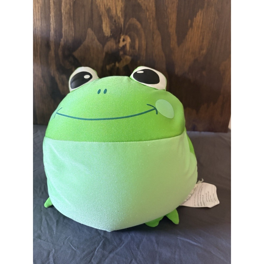 Idea nuova microbead frog pillow round Plush ball  spandex